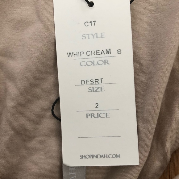 NWOT Indah whipped cream bodysuit - Picture 7 of 9